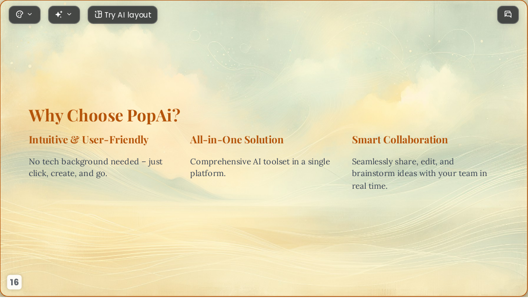 Classical Art AI Presentation Template for Portfolio Showcase 2026 - Slide 16