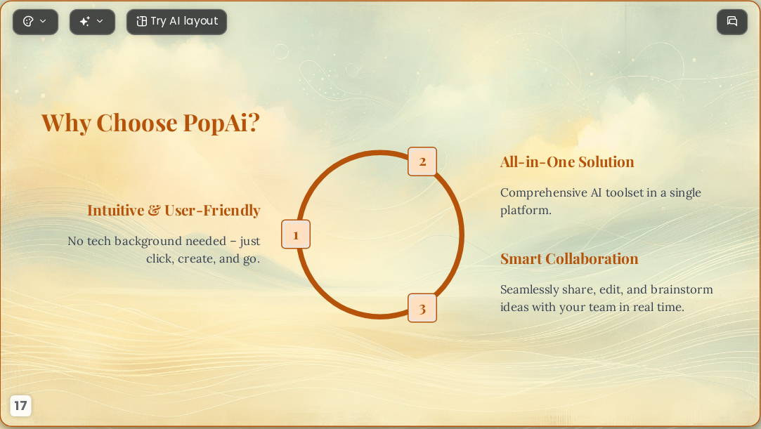 Classical Art AI Presentation Template for Portfolio Showcase 2026 - Slide 17