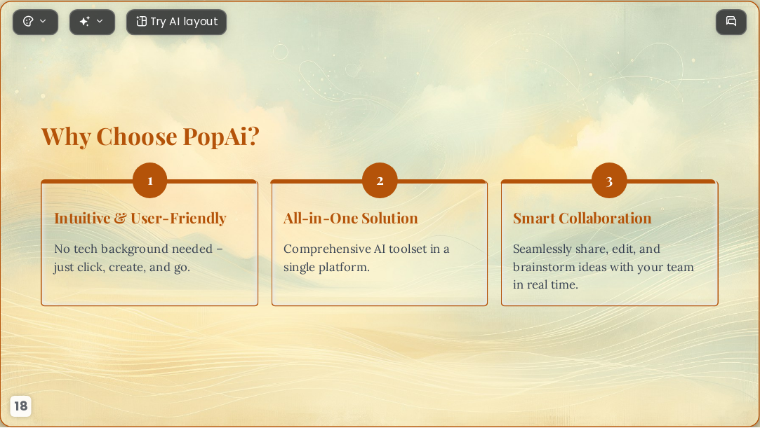 Classical Art AI Presentation Template for Portfolio Showcase 2026 - Slide 18