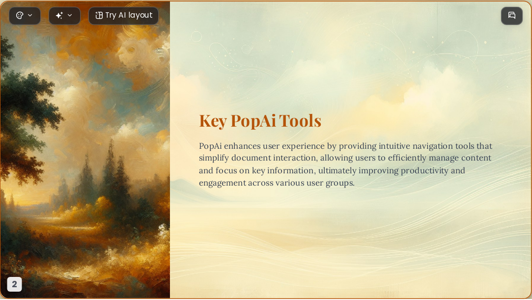 Classical Art AI Presentation Template for Portfolio Showcase 2026 - Slide 2