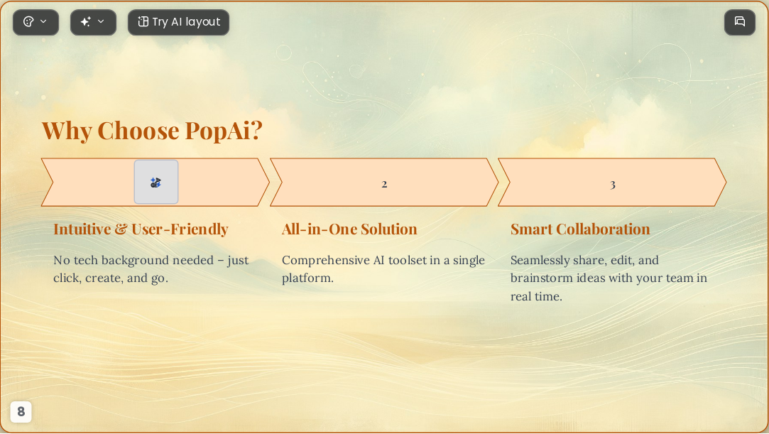 Classical Art AI Presentation Template for Portfolio Showcase 2026 - Slide 8