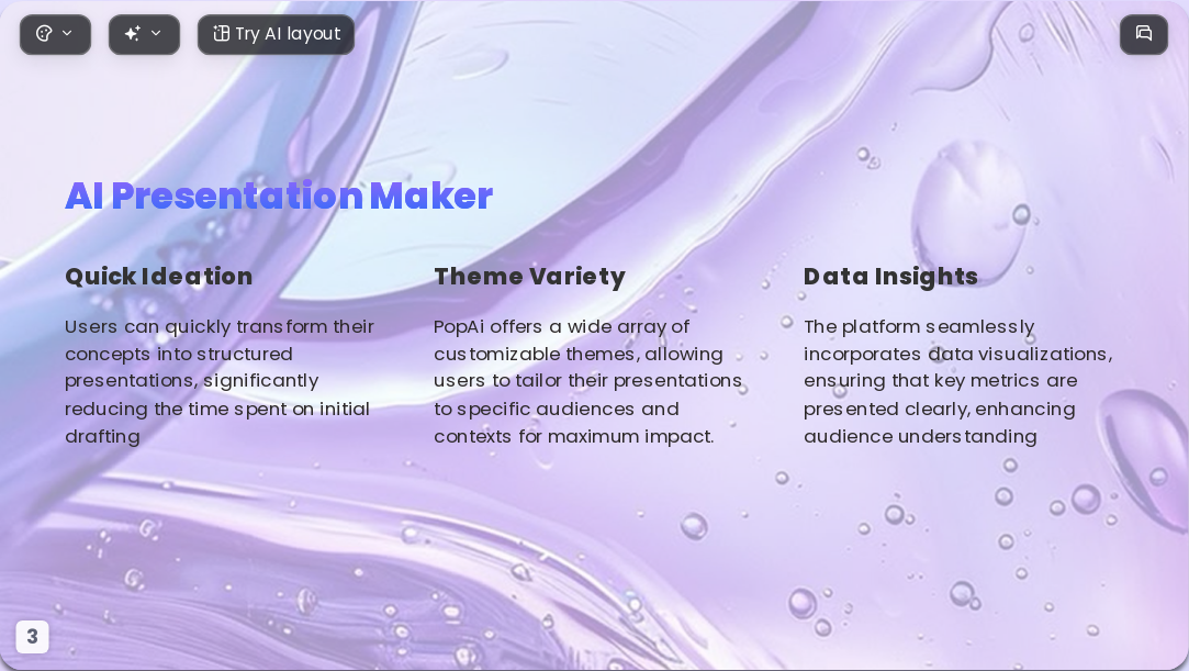 Lavender Fantasy AI Presentation Template for Teaching Courseware 2026 - Slide 3