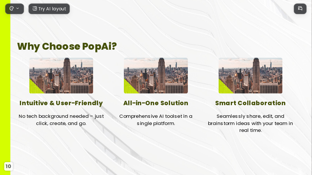 The Business Plan AI Presentation Template for Design Showcase 2026 - Slide 10
