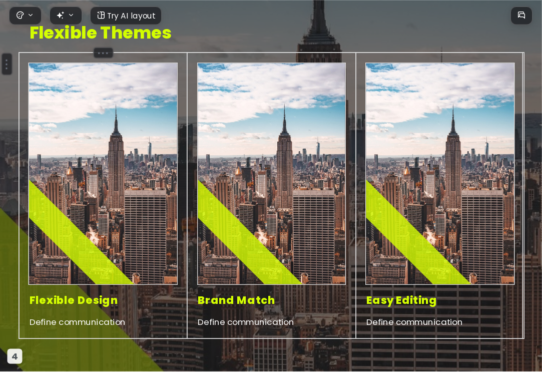 The Business Plan AI Presentation Template for Design Showcase 2026 - Slide 4