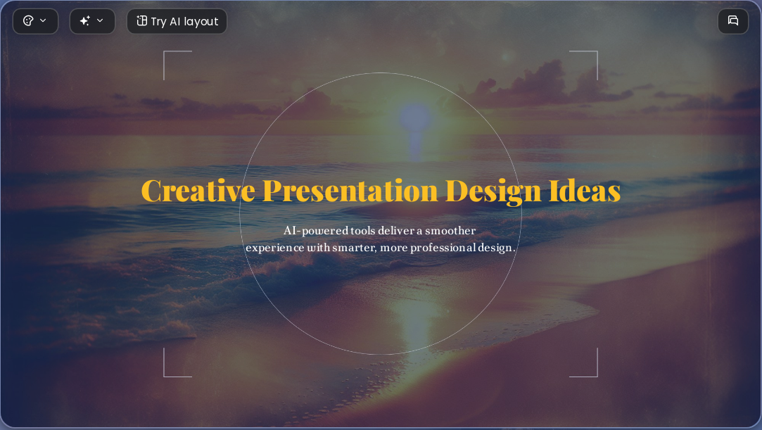 Romantic Love AI Presentation Template for Artwork Showcase 2026