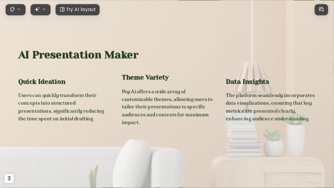 Nordic Nature AI Presentation Template for Artwork Showcase 2026 - Slide 3