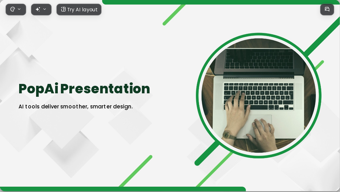 Green Minimal Geometric AI Presentation Template for Course Lecture 2026