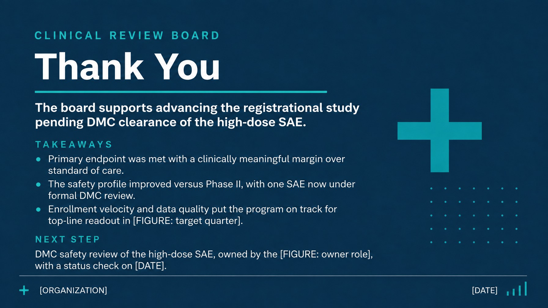 Clinical Trial Results AI Slide Templates for Boards 2026 - Slide 4