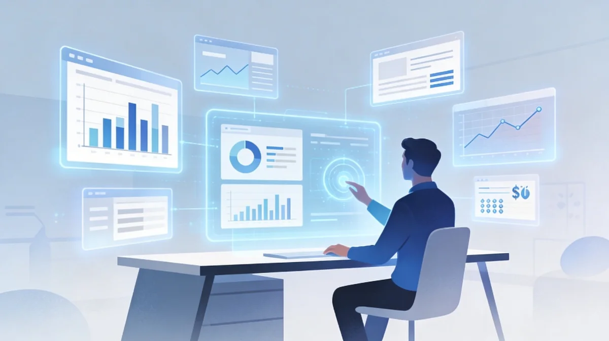Modern AI-powered presentation design interface